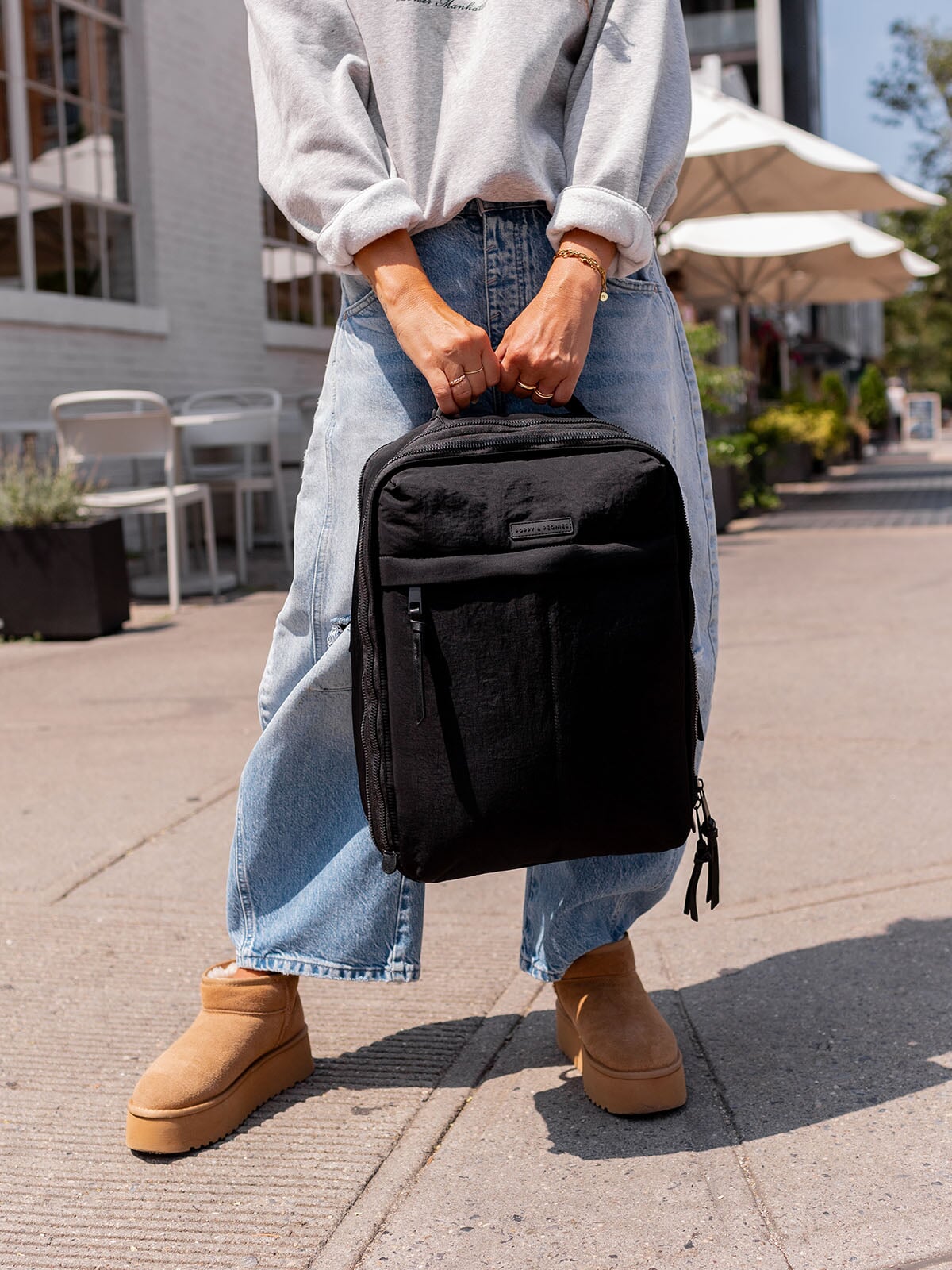 The Flex Backpack Black