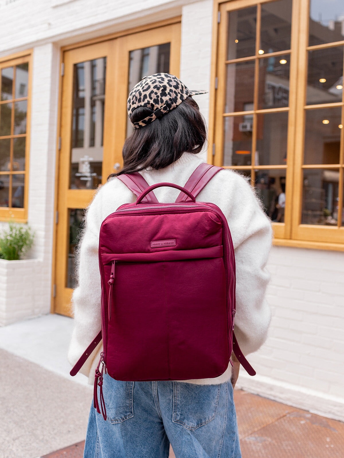 The Flex Backpack Berry